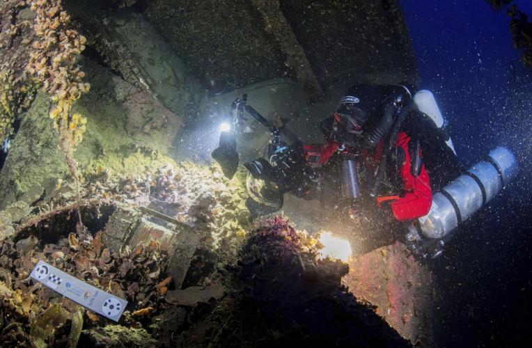 Divers recover artifacts from the Titanic's sister ship Britannic ...
